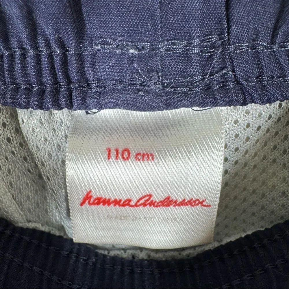 Hanna Andersson Boys Swim Trunks Bundle Tropical Boats Flamingo Size 110-120 6/7